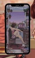 Chill Lo-Fi Wallpapers Anime Hip Hop screenshot 2