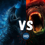 New Godzilla Monster Kong Wallpapers icône
