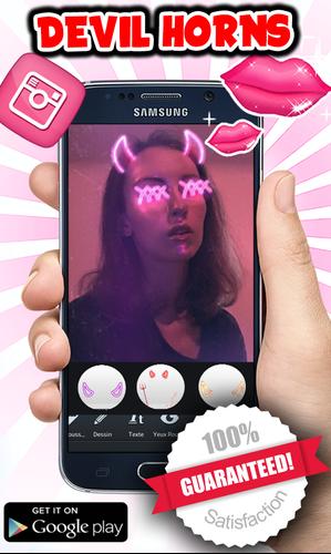 Neon Devil Horns Crown Editor For Android Apk Download Neon devil horns free png stock. neon devil horns crown editor for