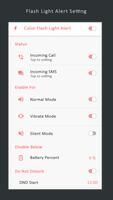 Color Flash Light Alert Call SMS screenshot 1