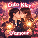 Cute Kiss d'Amour WASticker APK