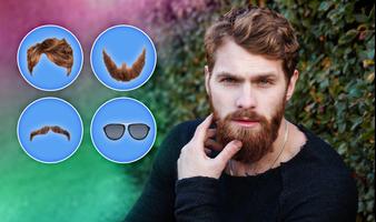 Man Hairstyle Photo Editor Cartaz