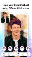 Man Hairstyle Cartaz