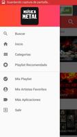 Música Metal captura de pantalla 3