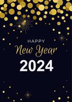 Feliz año nuevo 2024 Poster