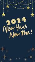 Feliz año nuevo 2024 captura de pantalla 1