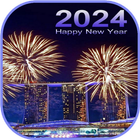 Icona Felice Anno Nuovo 2024