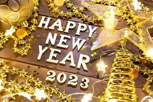 برنامه‌نما Happy New Year 2023 Gif عکس از صفحه