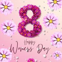 Happy Women's day 2024 poster