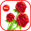 Red Roses Glitter Wallpaper and GIFs-APK