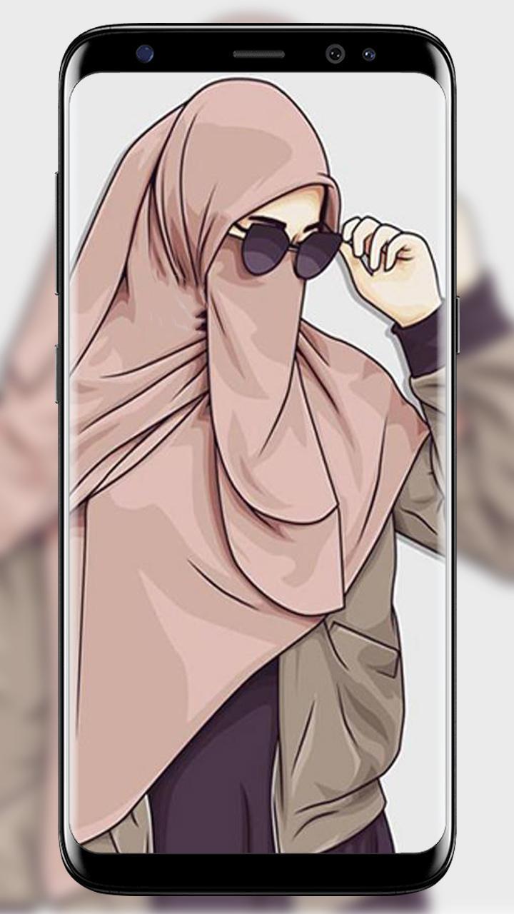 23 Gambar  Kartun  Hijab  Imut Koleksi Kartun 