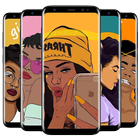 black girls wallpaper melanin icon