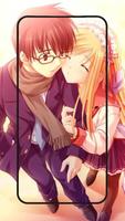 Anime Couple Wallpaper poster