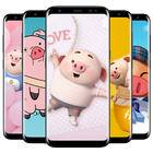 Cute Pig Wallpapers ikon