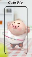 Cute Pig Wallpapers captura de pantalla 2