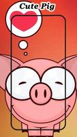 Cute Pig Wallpapers captura de pantalla 3