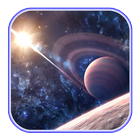 Space Milky Way Wallpaper আইকন