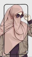 Hijab muslima Wallpapers 스크린샷 1