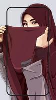 Hijab muslima Wallpapers 스크린샷 2