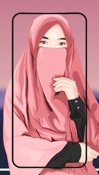  Hijab  muslima Wallpapers  cartoon  for Android APK Download