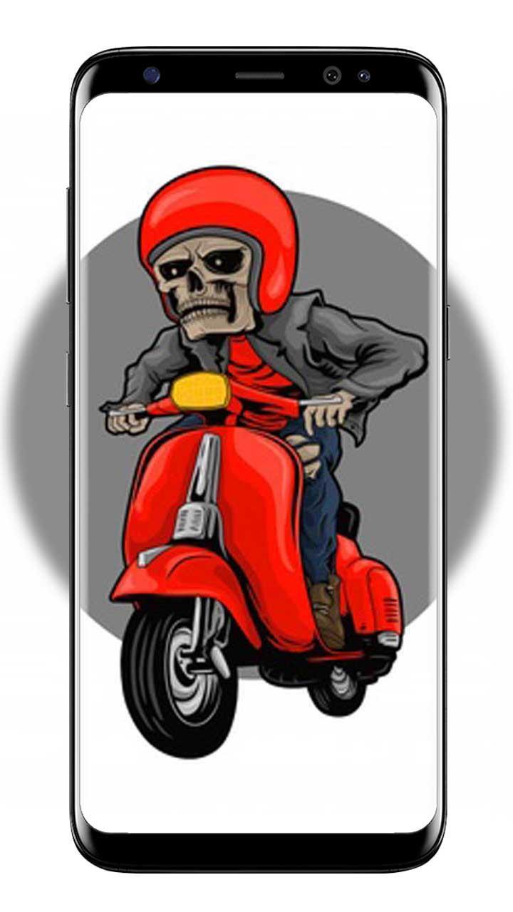 80 Gambar Animasi Vespa Paling Bagus Gambar Pixabay