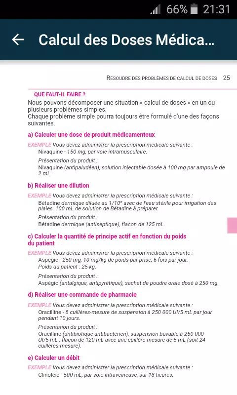 Calcul des Doses Médicamenteux APK for Android Download