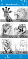 Cool Animal Sketch Drawing স্ক্রিনশট 3