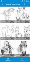 Cool Animal Sketch Drawing تصوير الشاشة 2