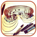 Architectural Sketch Drawing APK