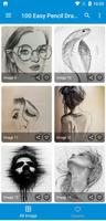 100 Easy Pencil Drawings تصوير الشاشة 1