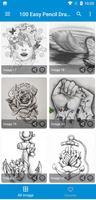 100 Easy Pencil Drawings imagem de tela 2