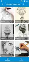 100 Easy Pencil Drawings capture d'écran 3