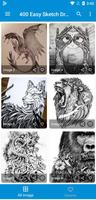 400 Easy Sketch Drawing Ideas Affiche