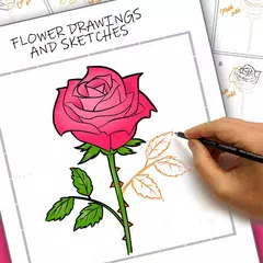 Flower Drawings and Sketches APK download