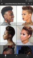 Black Woman Short Hairstyle স্ক্রিনশট 2