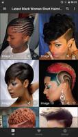 Black Woman Short Hairstyle screenshot 3