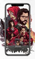 Money Heist Full HD Wallpapers captura de pantalla 3