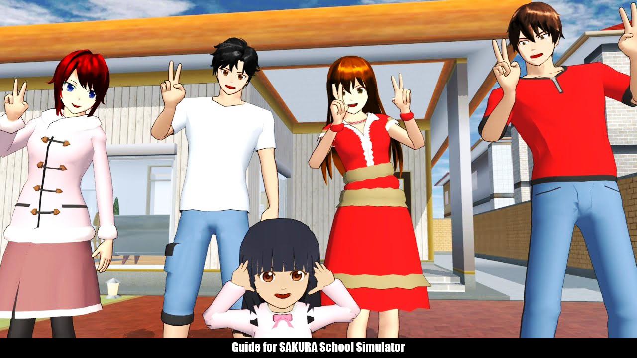 Simulator apk school sakura Sakura School