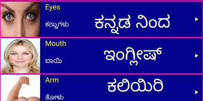 Learn English From Kannada Cartaz