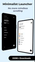 Poster Minimalist Launcher: Detox Now