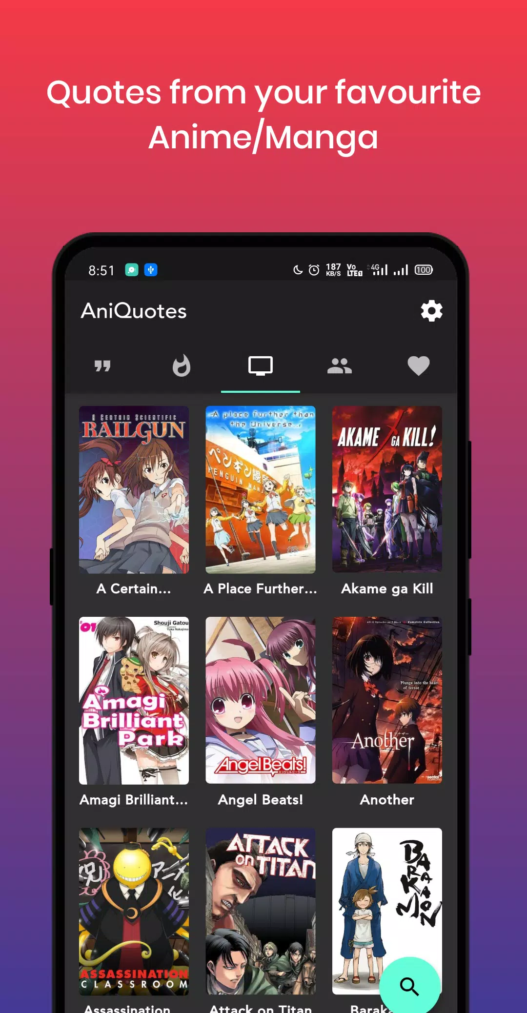 Animequ : anime quotes - Apps on Google Play