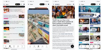 Live News Post Plakat