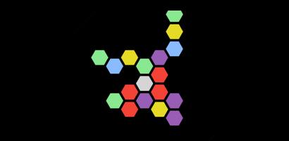 Hex Puzzle: Rotate Tilt Spin Plakat