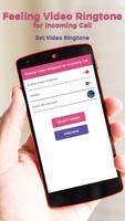 Feeling Video Ringtone for Incoming Call capture d'écran 3