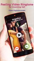 Feeling Video Ringtone for Incoming Call capture d'écran 2