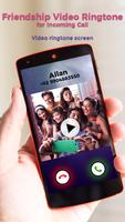 Friendship Video Ringtone for Incoming Call capture d'écran 1