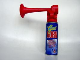 Air Horn and siren sounds poster