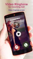 Video Ringtone for Incoming Ca screenshot 1