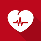 Nhịp tim và huyết áp biểu tượng