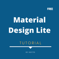 Material Design Lite Tutorial